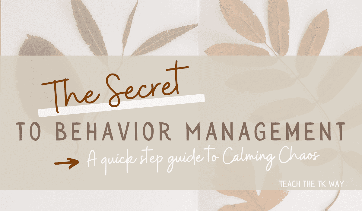 behavior management